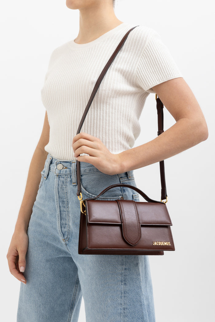 Jacquemus Le Bambino Grand Dark Brown