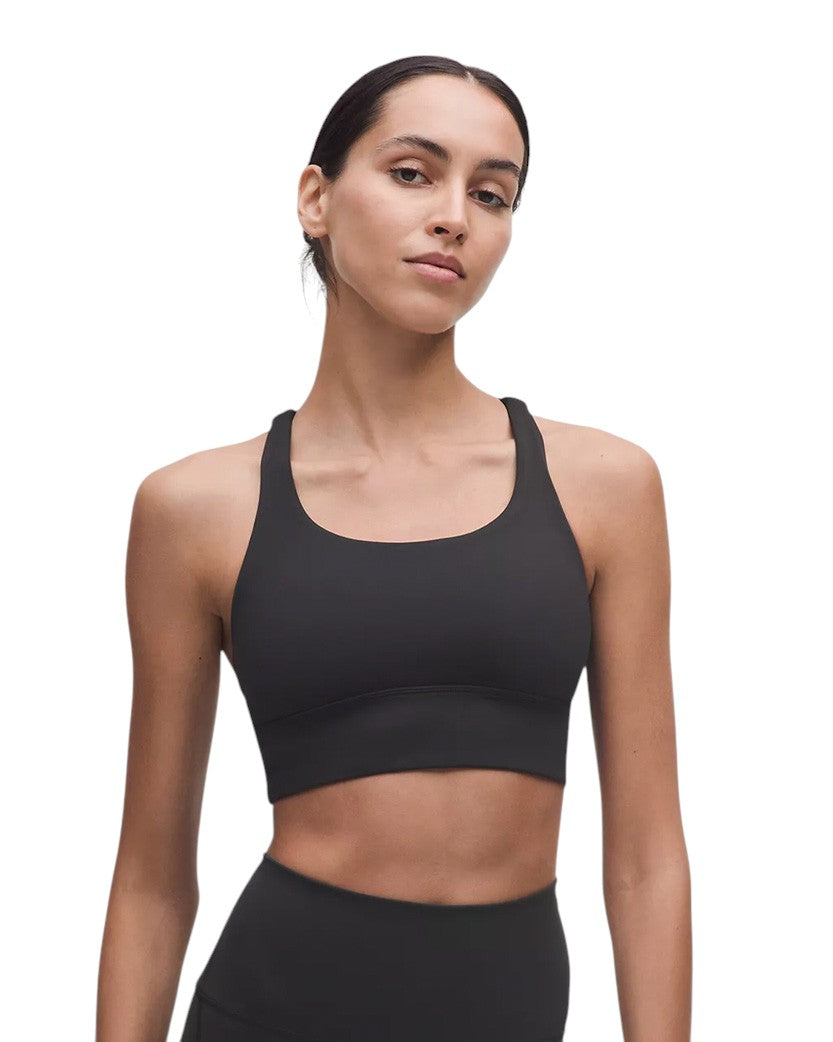 Lululemon Energy Longline Bra Medium Support Black