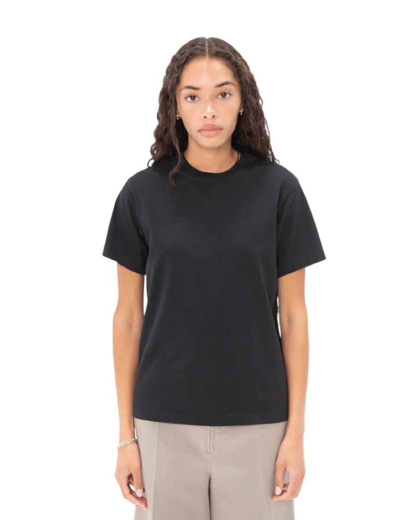 Toteme Oversized Cotton Tee Black