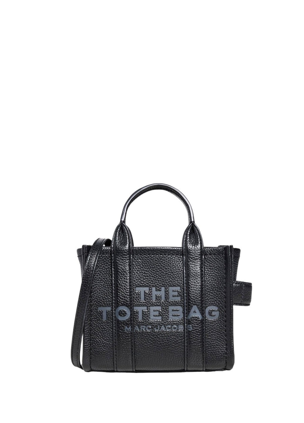 Marc Jacobs Leather Nano Tote Bag Black