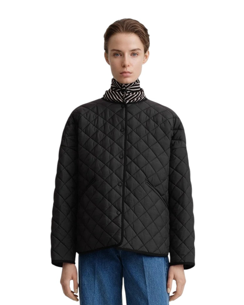 Toteme Quilted Jacket Black