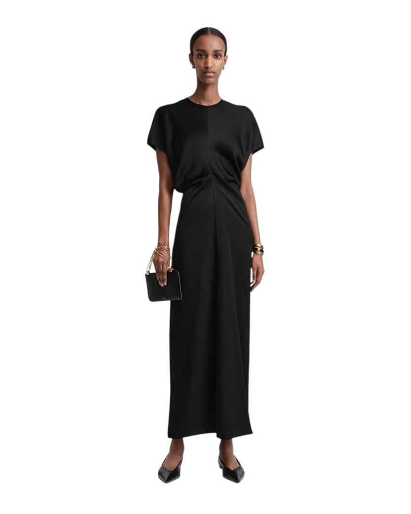 Toteme Slouch Waist Dress Black
