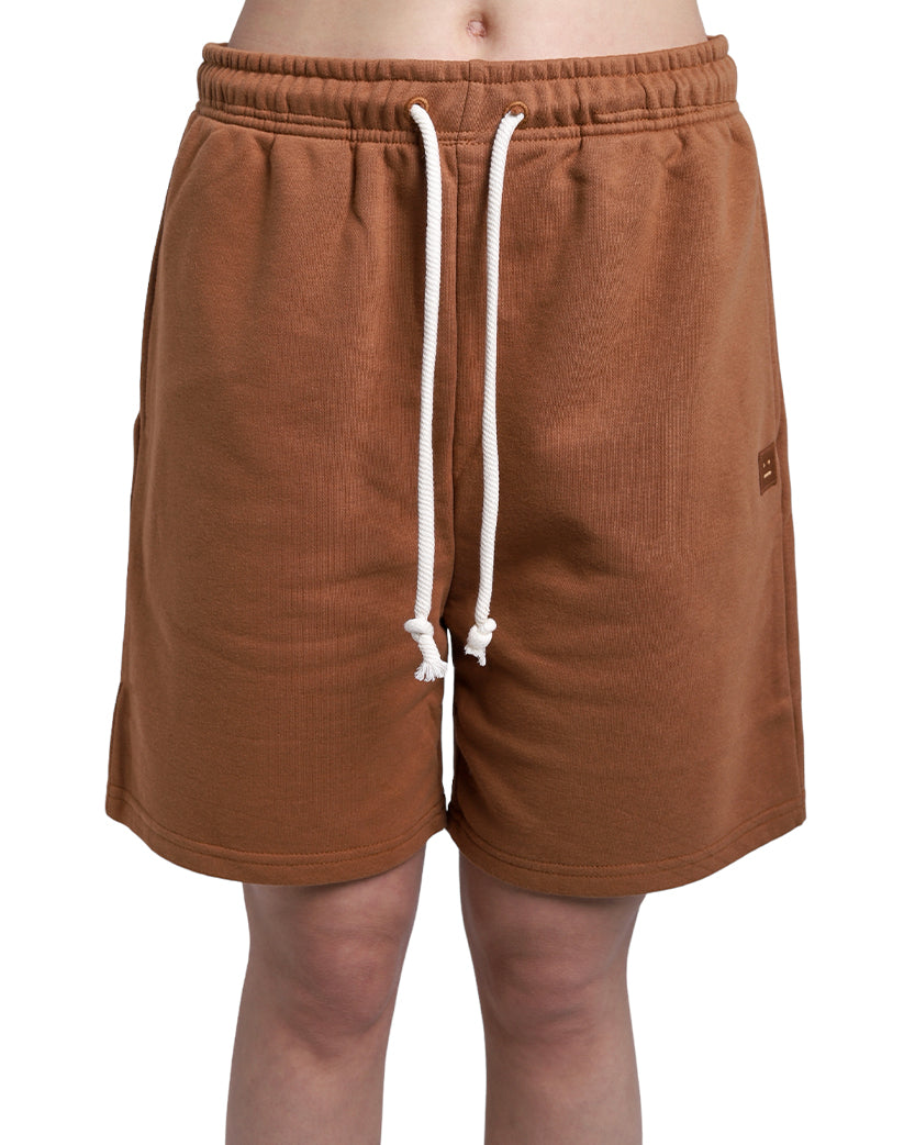 Acne Studios Fleece Shorts Cardinal Brown