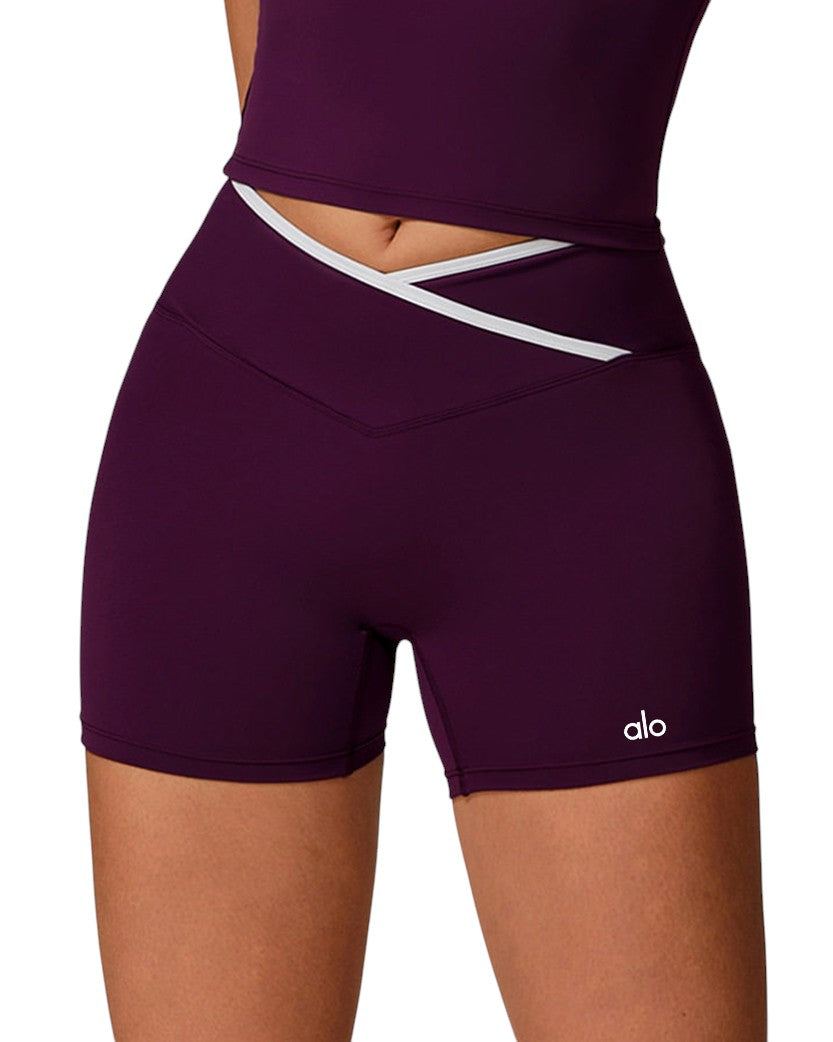 Alo Yoga Sports Shorts Purple 88431-PR