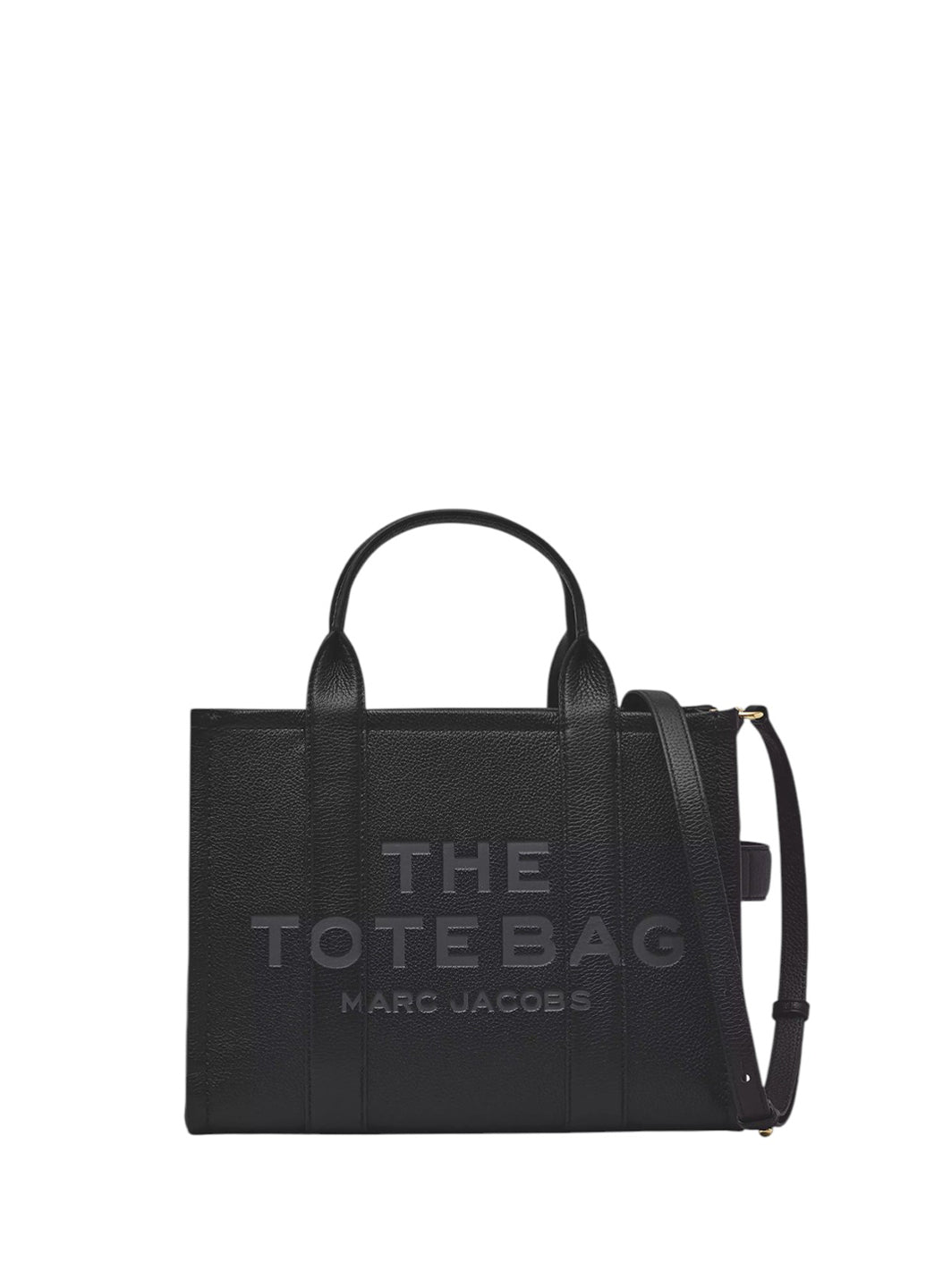 Marc Jacobs Leather Small Tote Bag Black