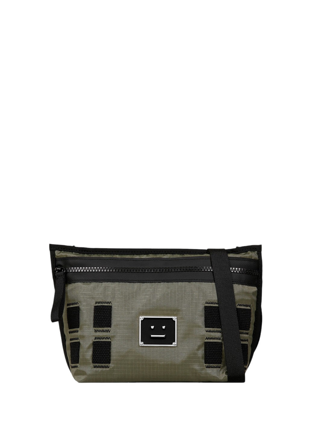 Acne Studios Logo plate belt bag Olive