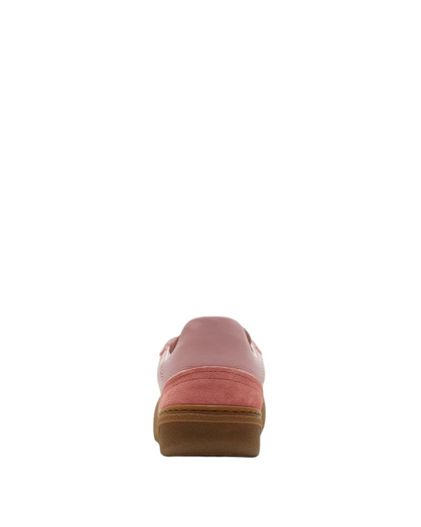 Acne Studios Stars Lace-up Sneakers Peach Pink/Brown