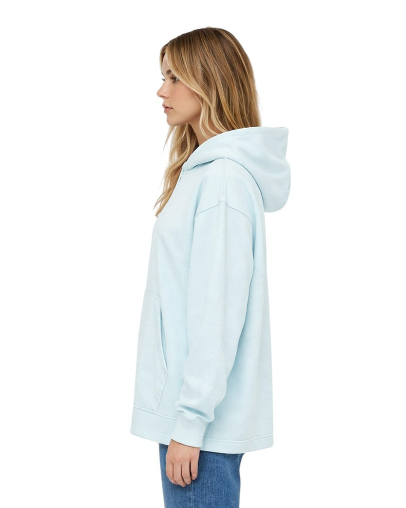 Acne Studios Franklin Reverse Logo Hoody Blue