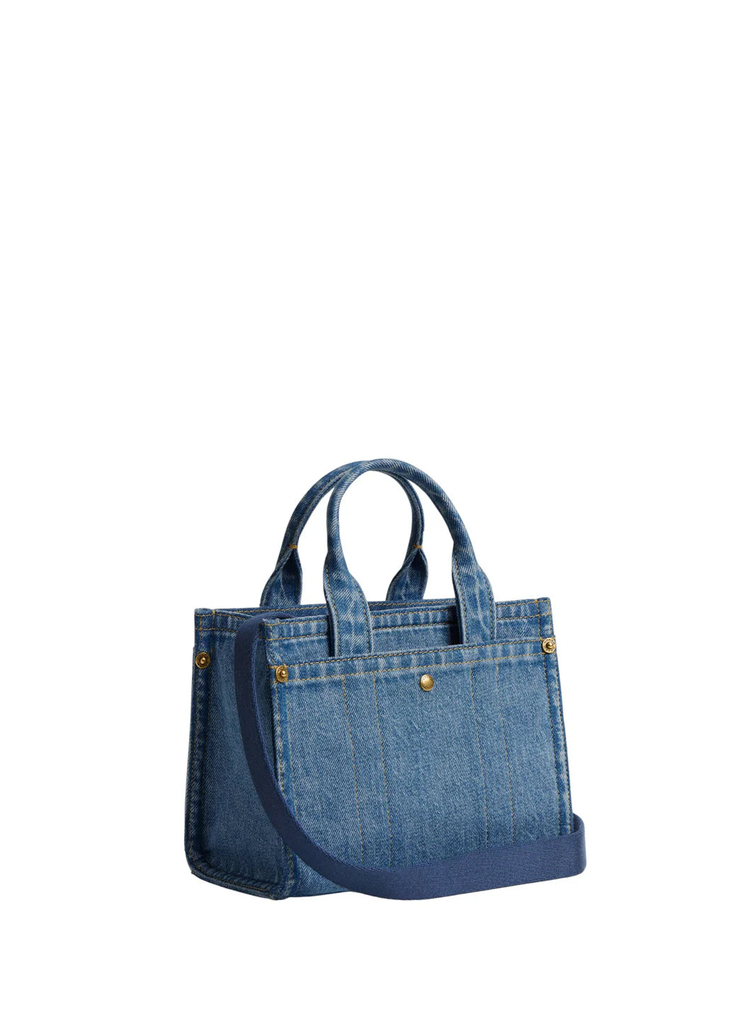 Coach Cargo Tote Bag 20 Denim