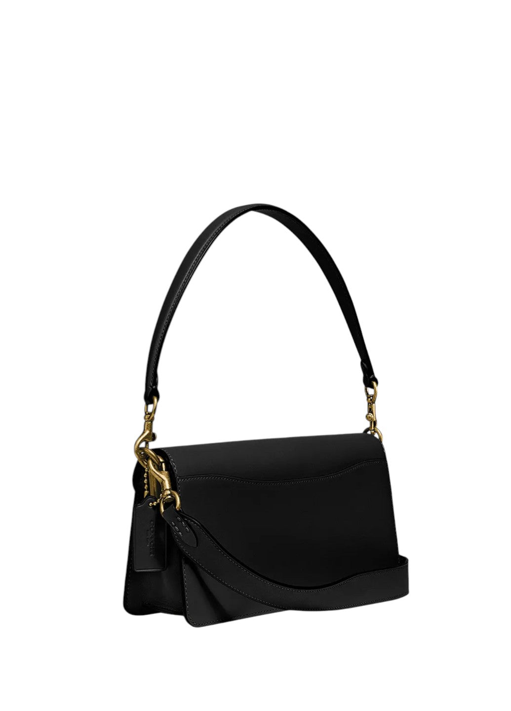 Сумка Coach Tabby Shoulder Bag 26 With Signature Canvas Tan Black