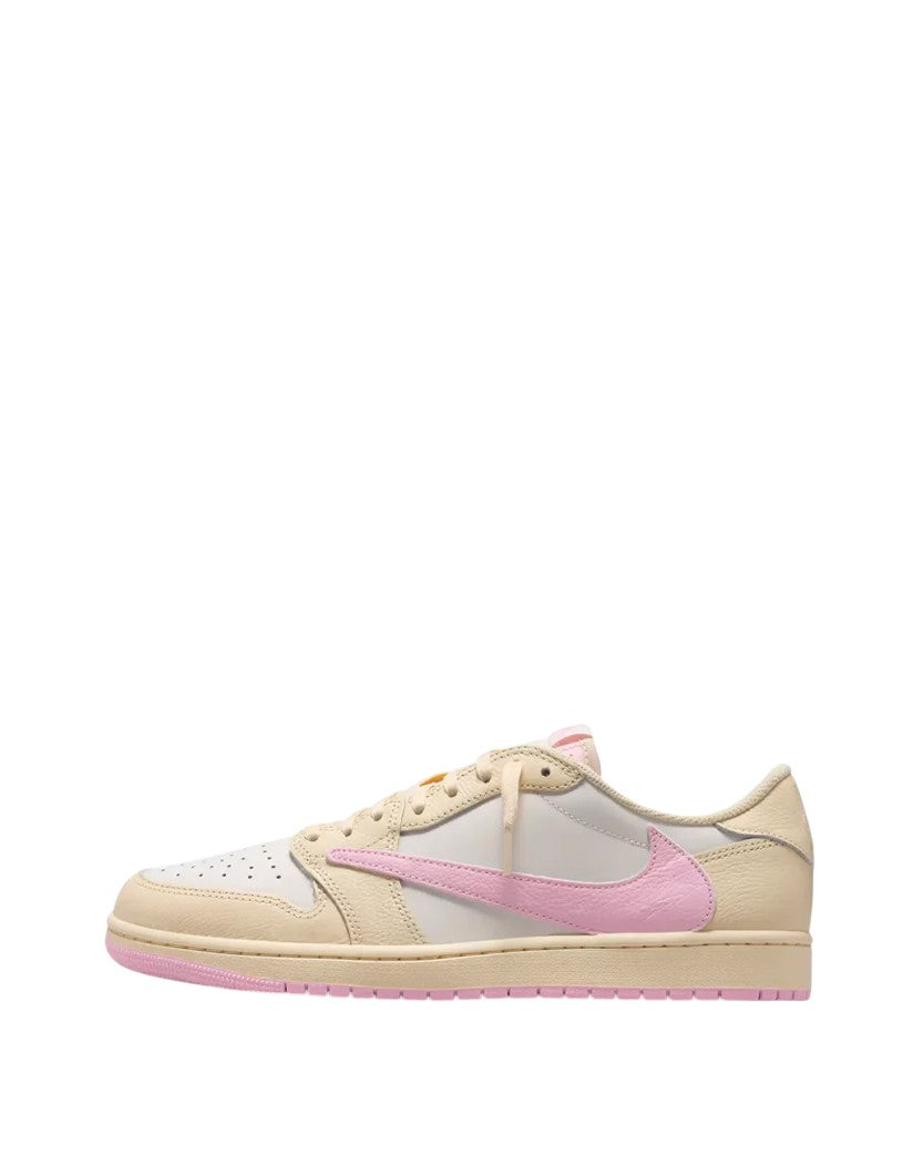 Кросівки Travis Scott x Air Jordan 1 Low OG 'Shy Pink' — SSTORIES