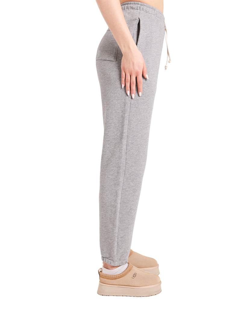 Acne Studios Frack Face Cotton Sweatpants Grey Melange
