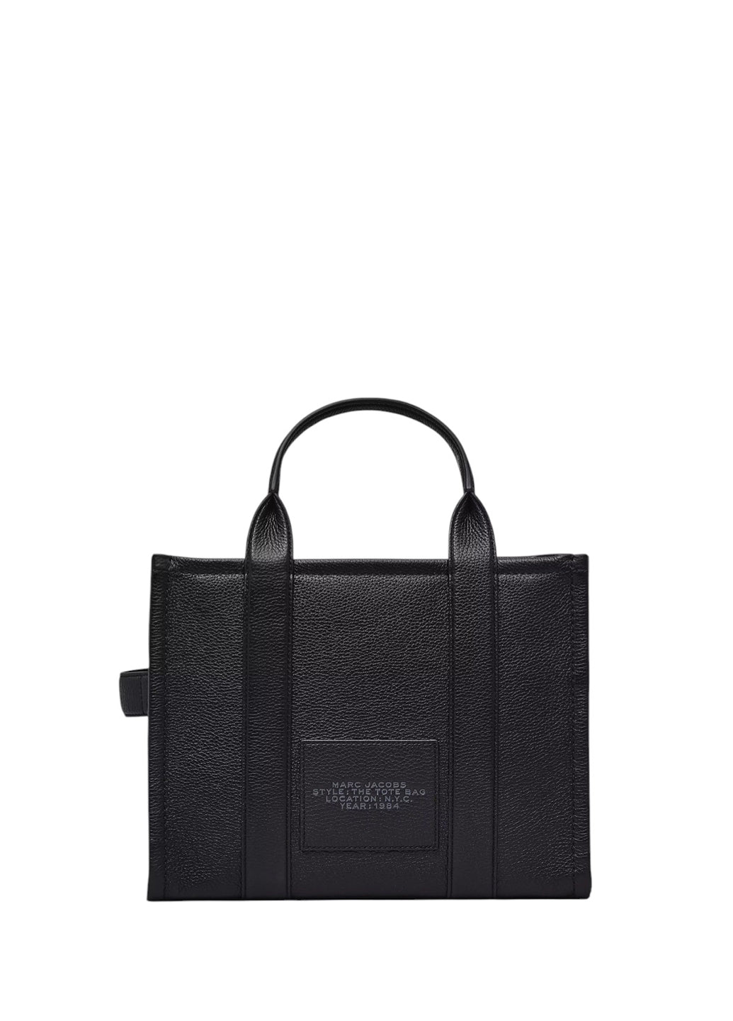 Marc Jacobs Leather Small Tote Bag Black