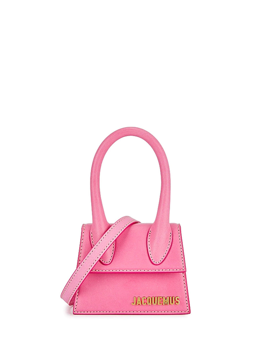 Jacquemus Le Chiquito Mini leather bag Pink