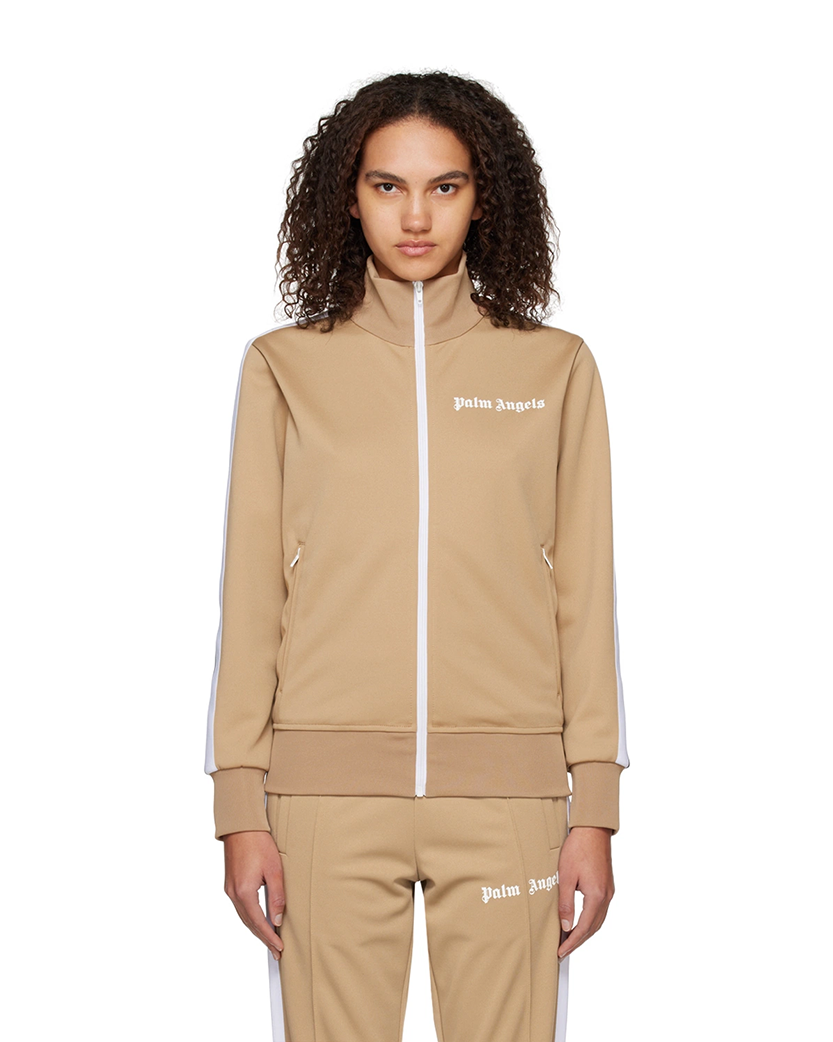 Palm Angels Classic Track Jacket Beige
