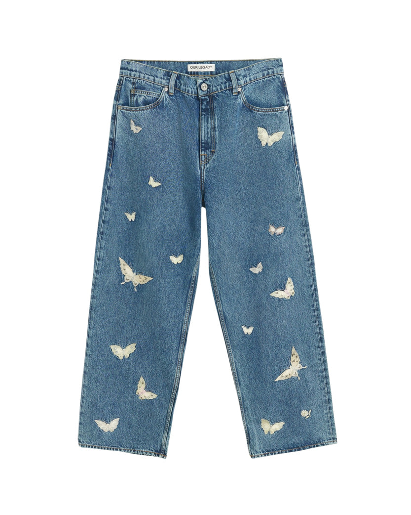 Our Legacy Vast Cut Jeans Indigo Butterfly