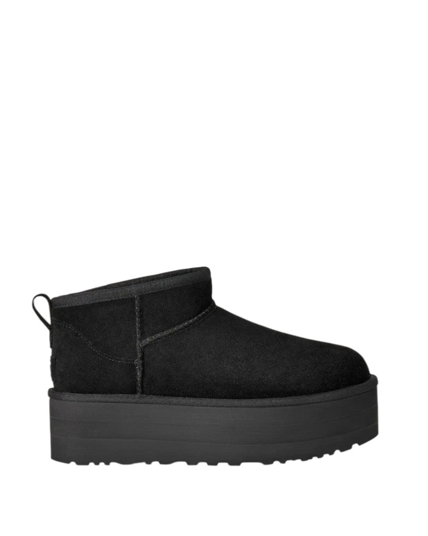 UGG⭐︎Classic Ultra Mini Platform⭐︎6⭐︎23cm UGG Classic Ultra Mini Platform Black — SSTORIES