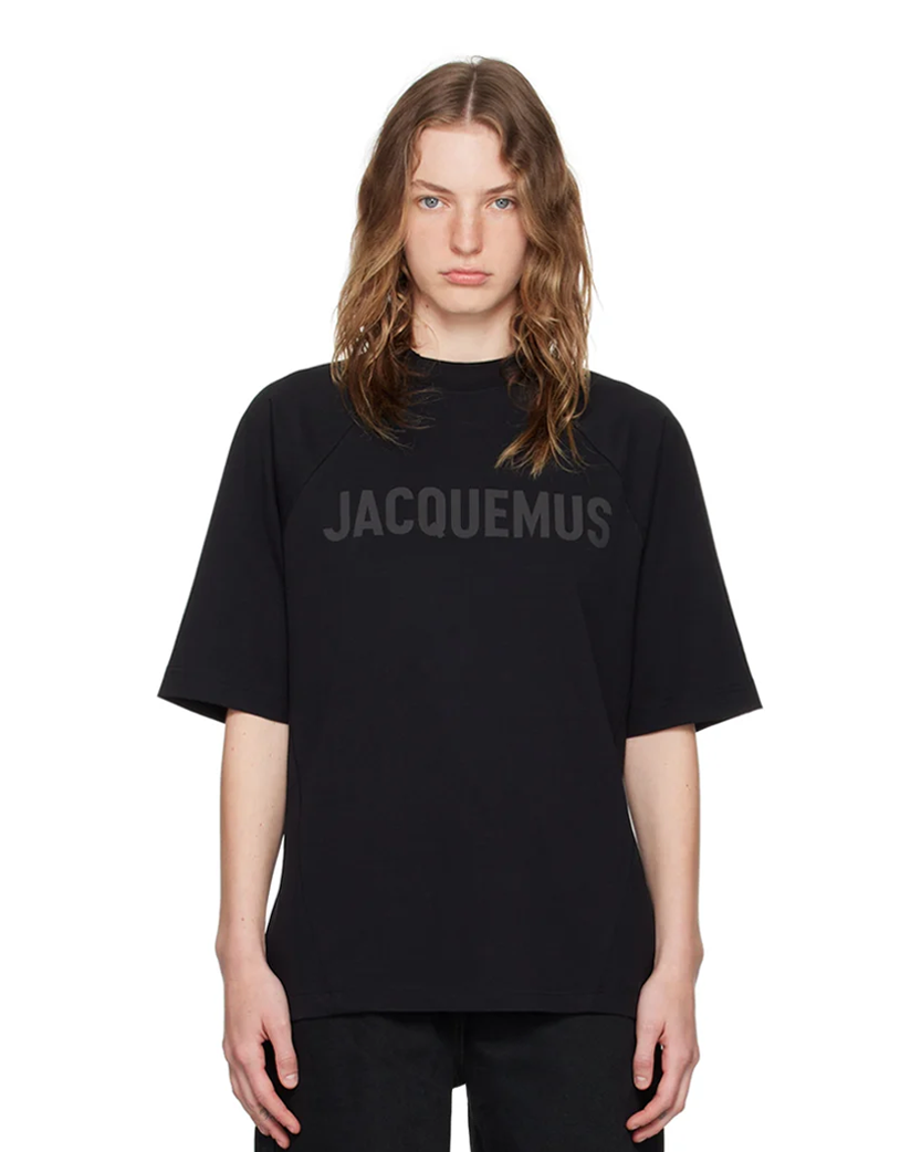 Jacquemus Le Typo T-Shirt Black