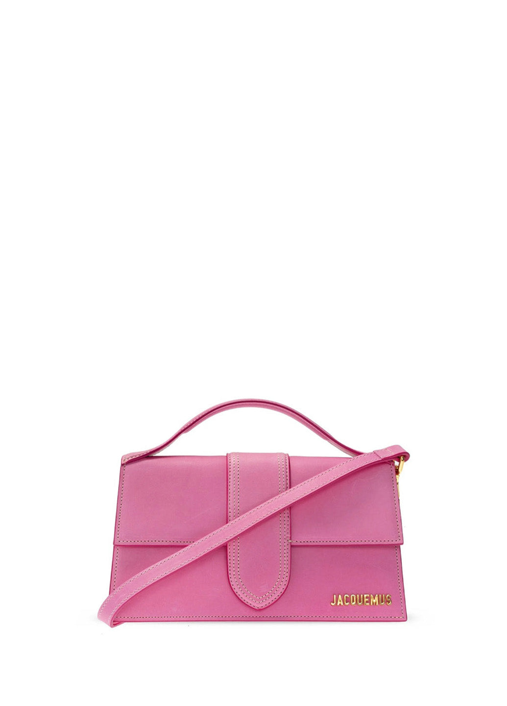 Jacquemus Le Bambino Grand Suede Bag Pink
