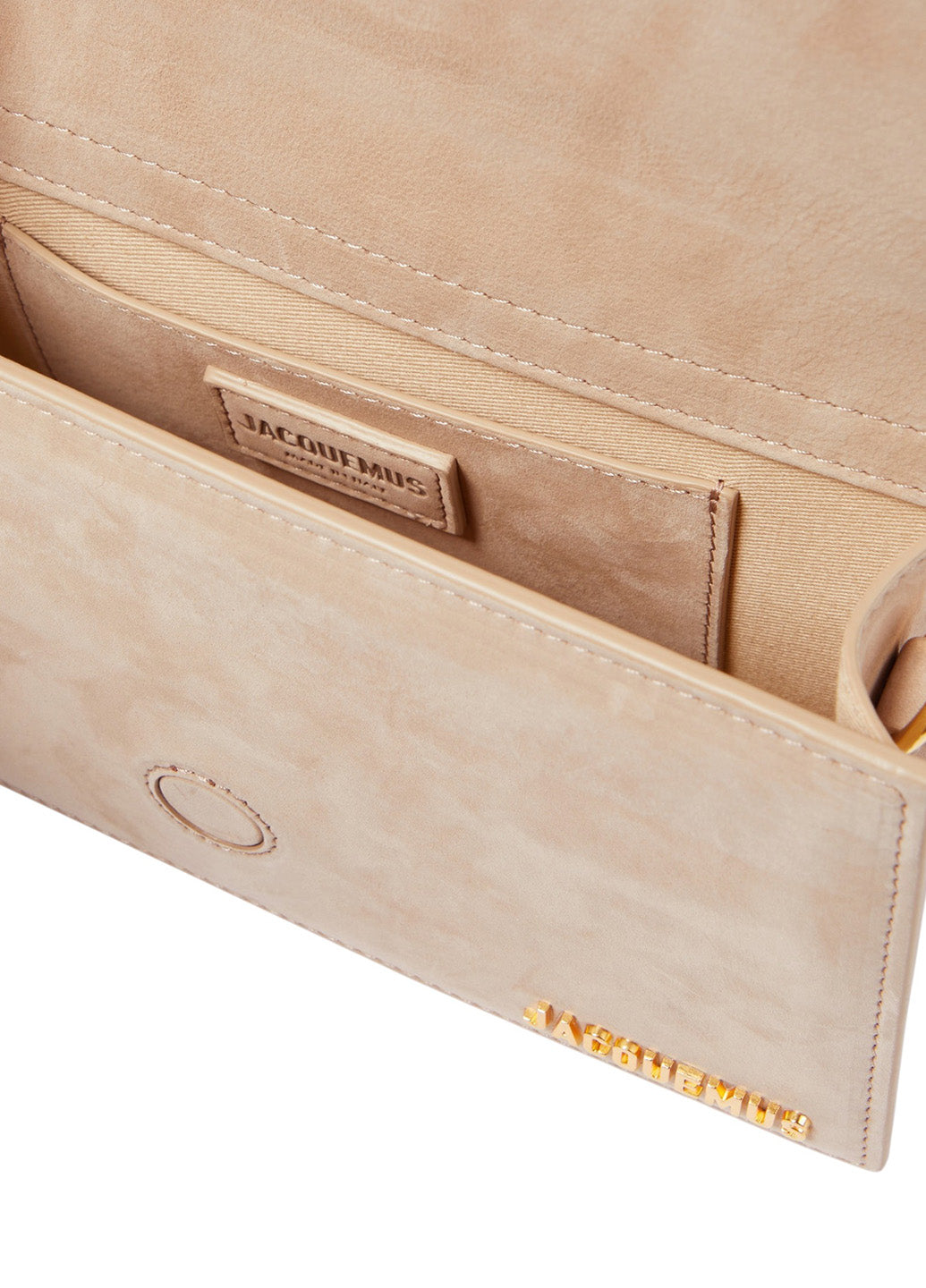 Jacquemus Le Bambino Grand Suede Beige
