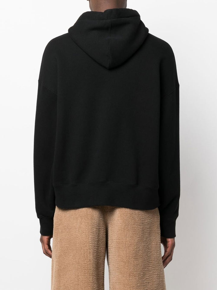 Palm Angels Croco Hoodie Black
