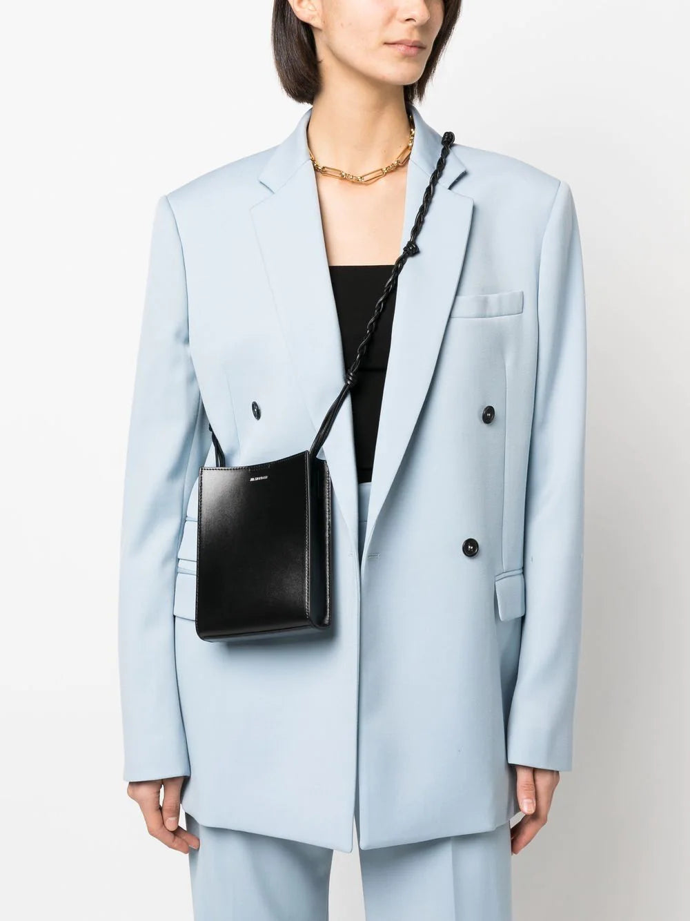 Jil Sander Tangle Bag Small Black