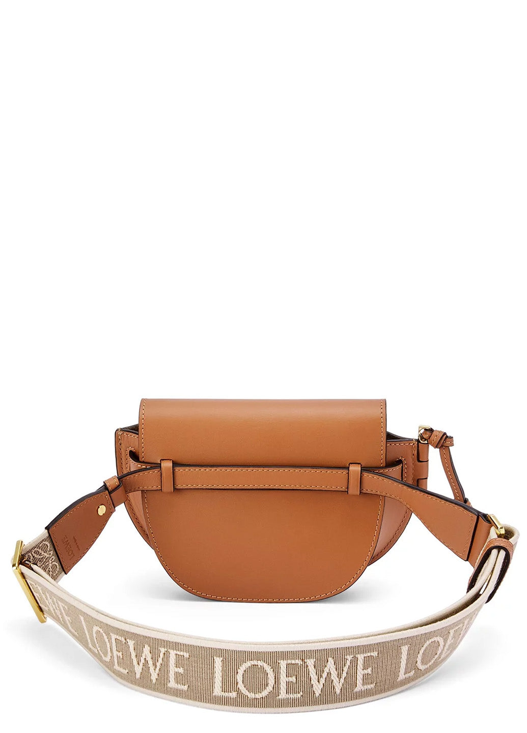 Loewe Mini Gate Dual Bag Soft Calfskin Tan