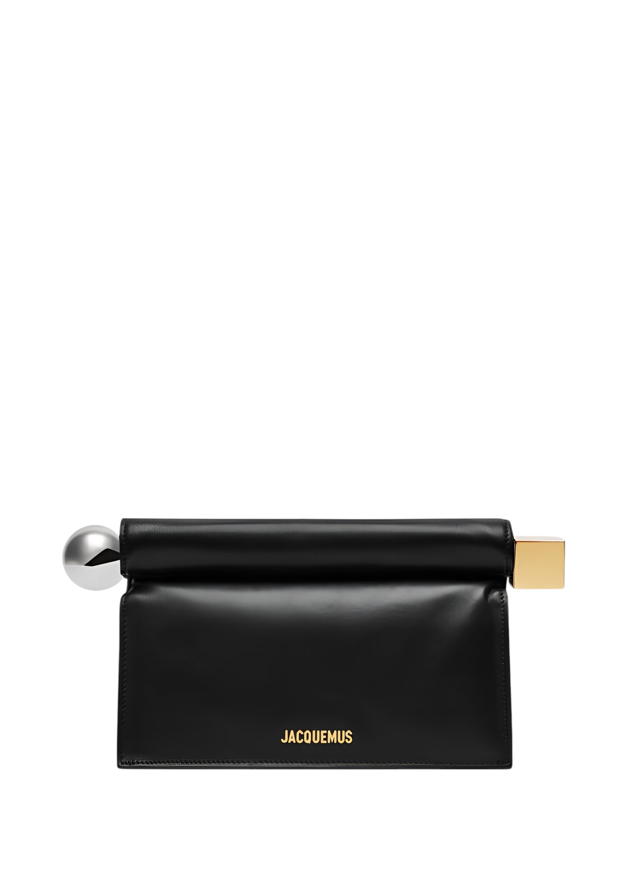 Jacquemus The Rond Carre Clutch Black