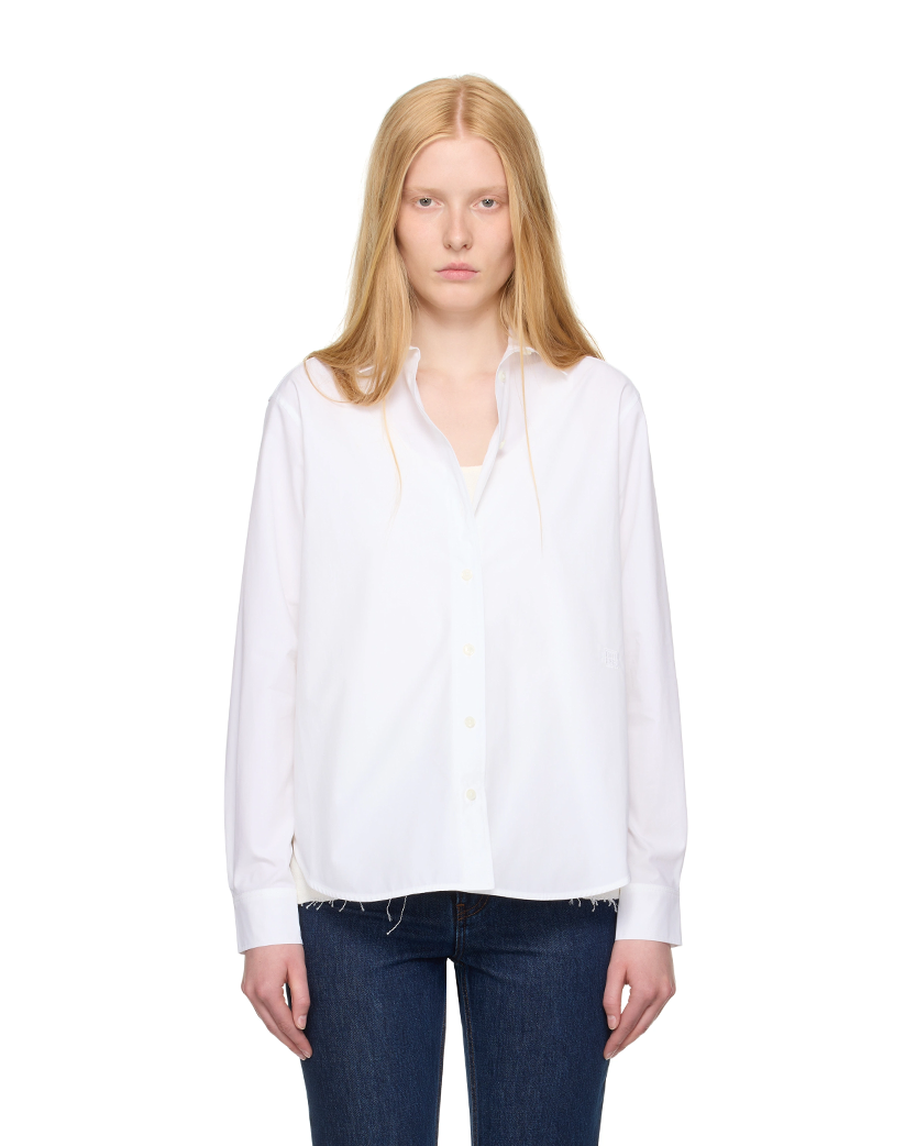 Toteme Signature Cotton Shirt White