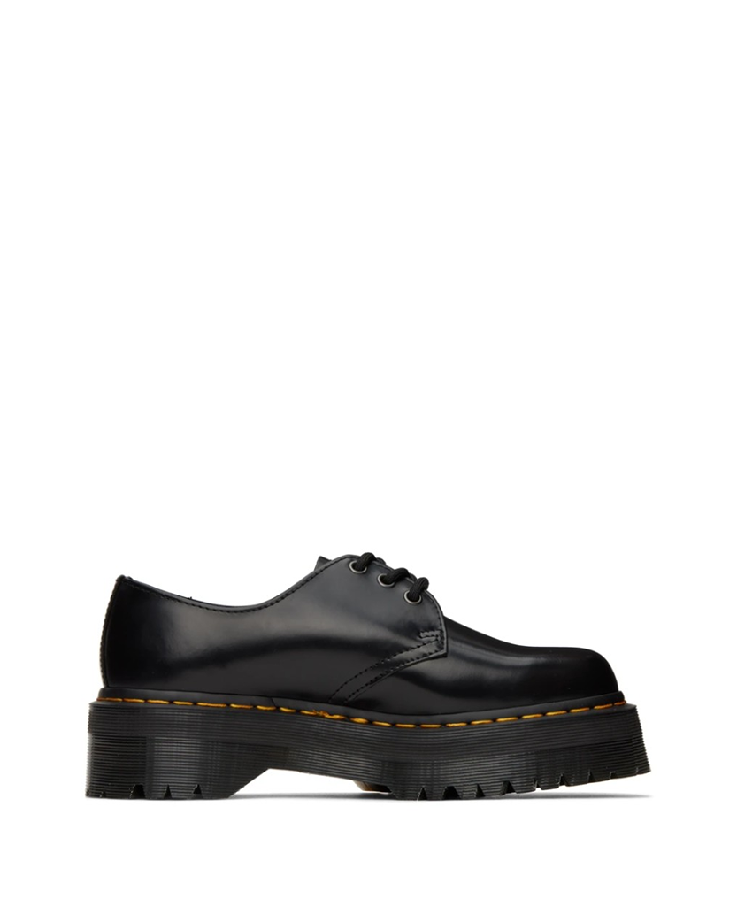 Dr. Martens 1461 Quad 3-Eye Black Smooth