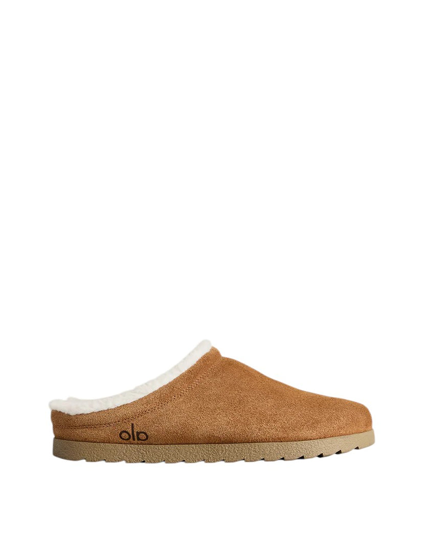 Alo Yoga Sherpa Recovery Slipper Brown