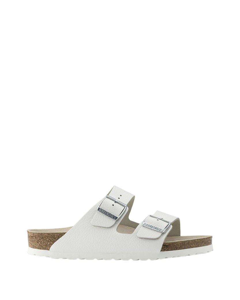 Birkenstock Arizona Natural Leather White — SSTORIES