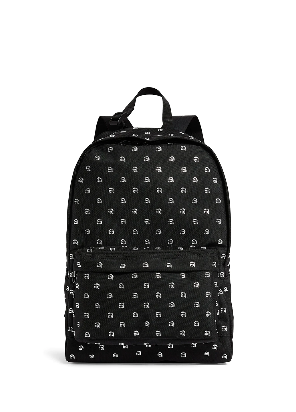 Alexander Wang Embellished Crystal Backpack Black