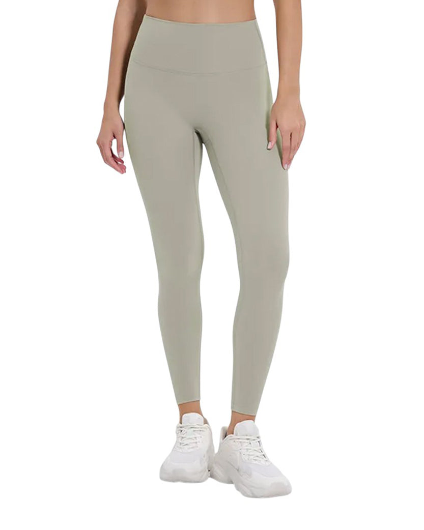 Alo Yoga Stretch High Waist Sports Leggings Matcha Green D19108-MAGN