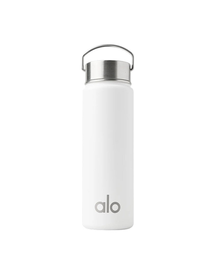 Alo Yoga Water Bottle White
