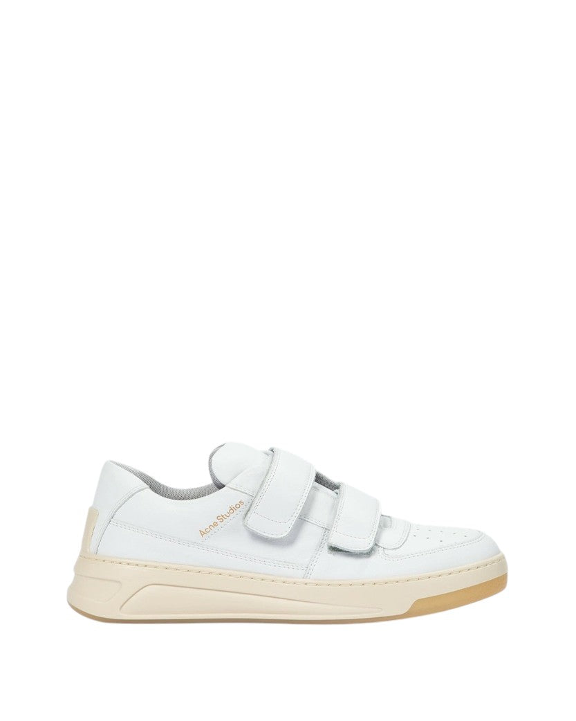 Acne Studios Velcro Strap Sneakers White