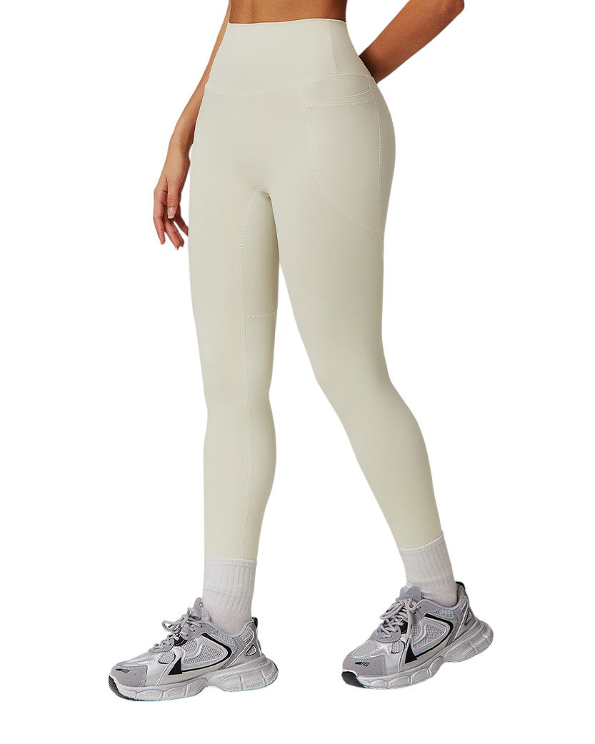 Alo Yoga Pockets Leggings Cream 64252-CM