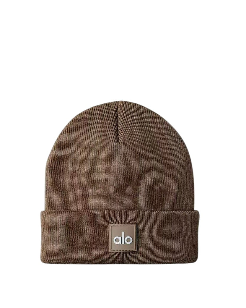 Alo Yoga Everyday Beanie Hat Brown