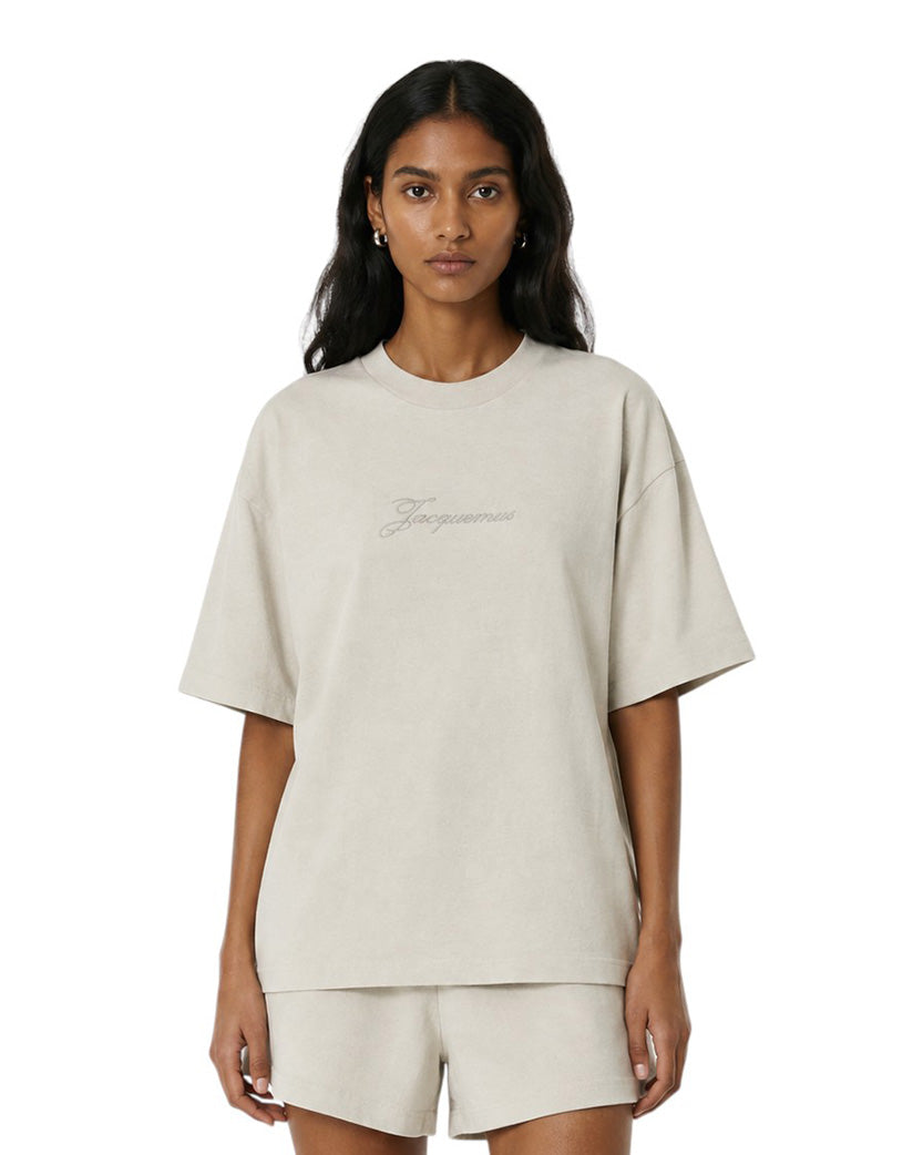 Jacquemus The Pigmento T-Shirt Beige