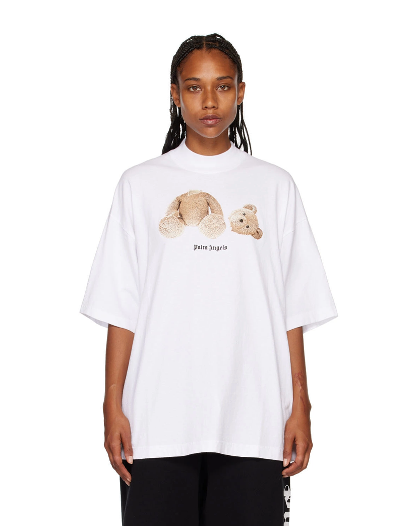 Palm Angels Bear Classic T-Shirt White