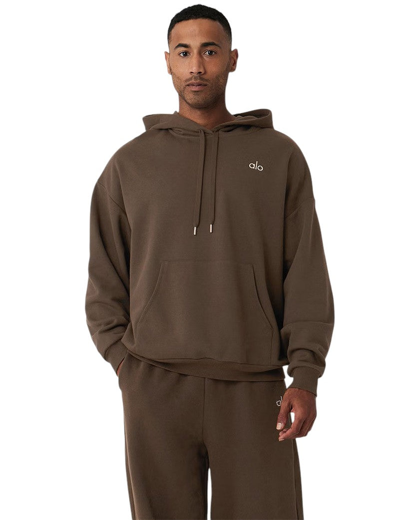 Alo Yoga Accolade Men's Hoodie Espresso