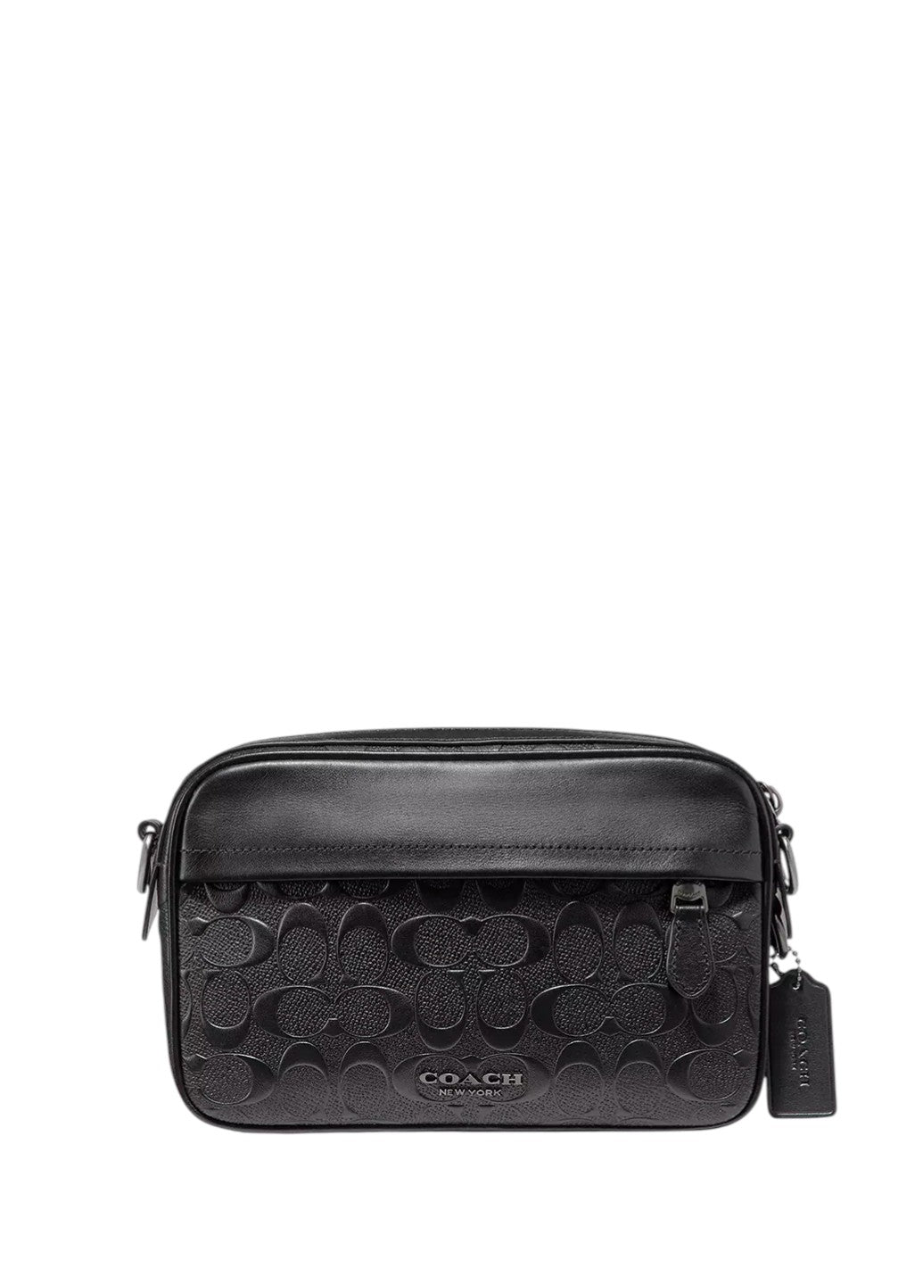 Coach Graham Crossbody Bag In Signature Leather Black