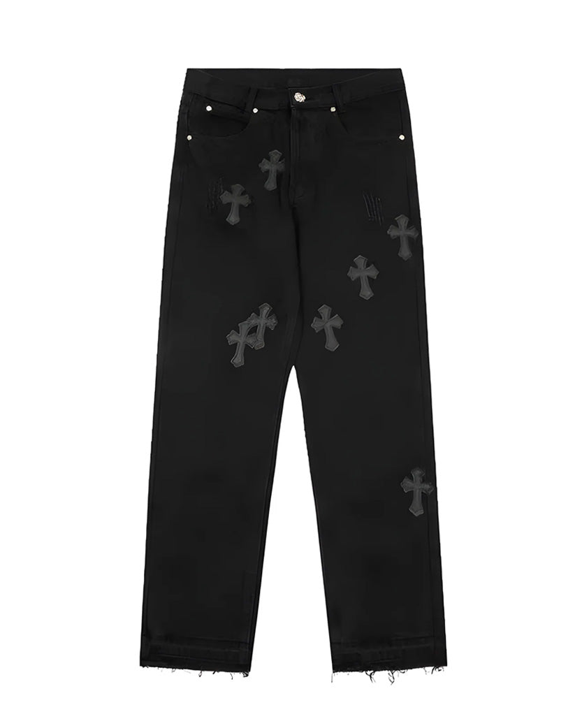 Джинси Chrome Hearts Vintage Jeans Black | SSTORIES