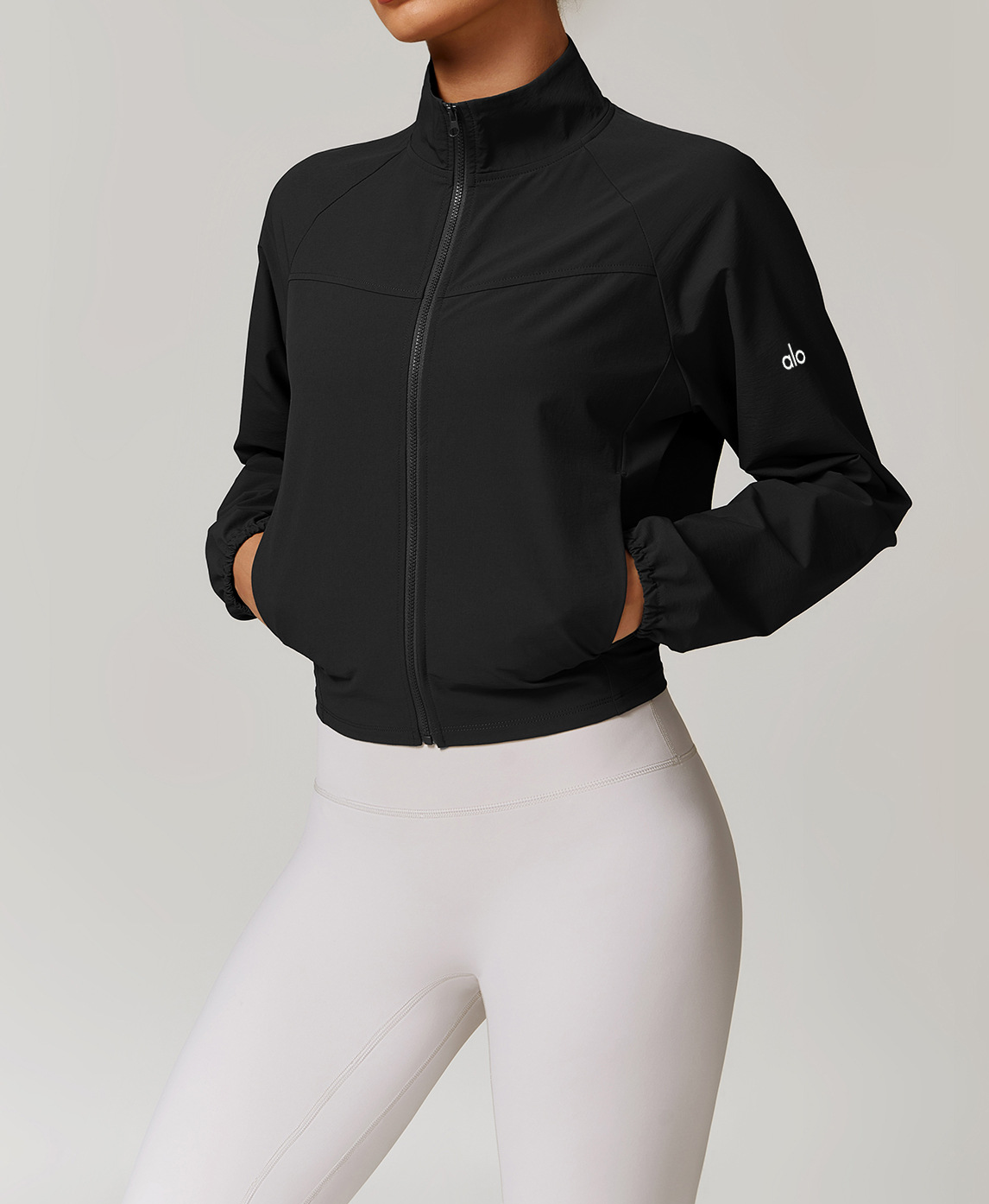 Alo Yoga Windproof Jacket Black 89451-BK