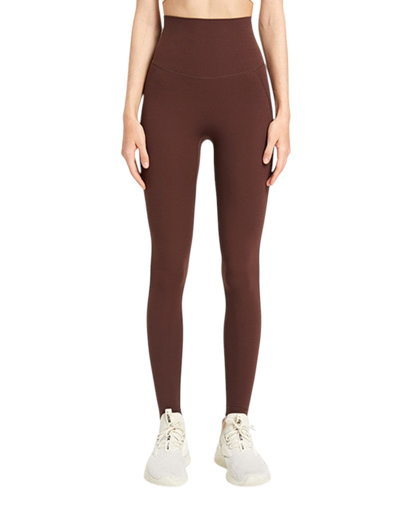 Alo Yoga Running Sports Leggings Brown 20213-BN