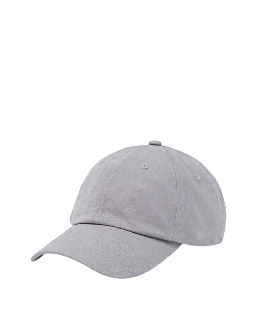 Acne Studios Cotton Baseball Cap Grey/Khaki