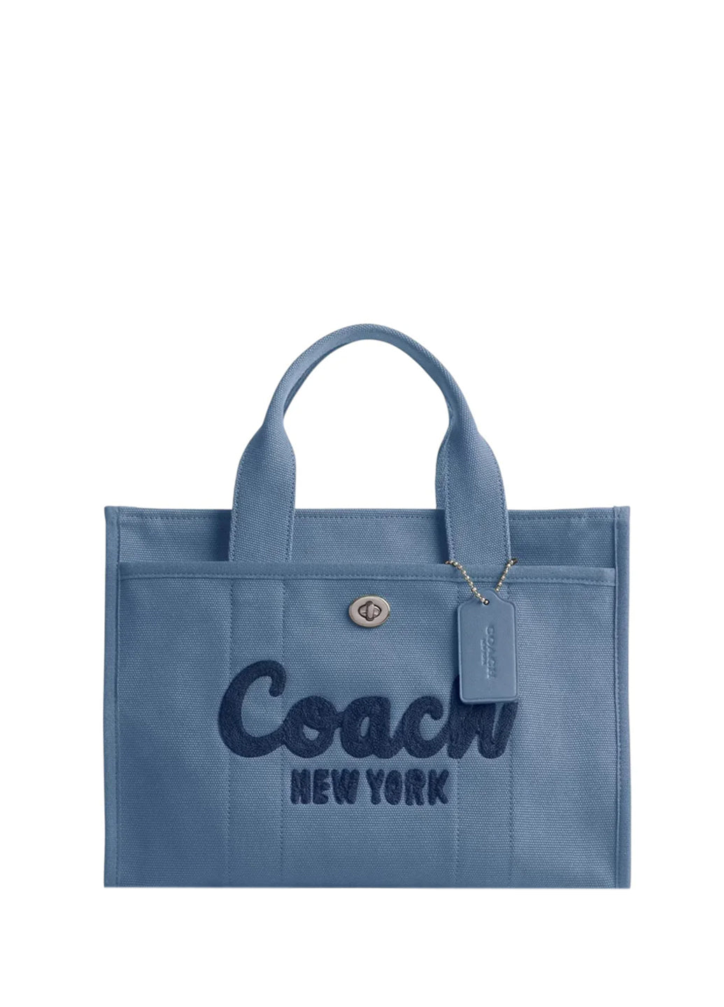 Coach Cargo Tote Bag 34 Slate Blue