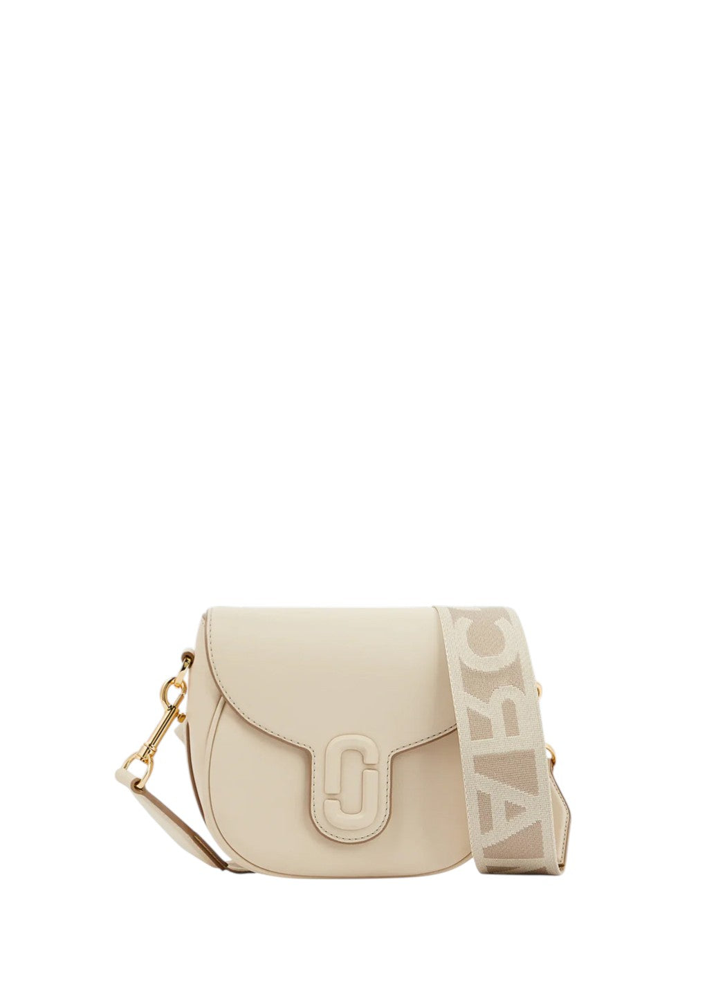 Marc Jacobs The J Marc Small Saddle Bag Cloud White