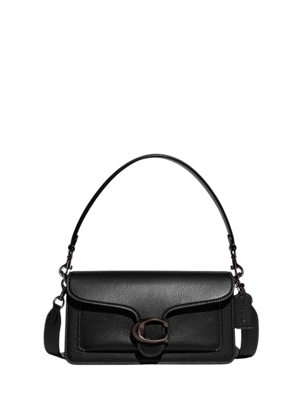 Сумка Coach Tabby Shoulder Bag 26 Pewter/Black — SSTORIES