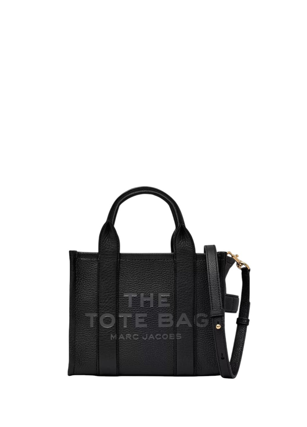 Marc Jacobs Leather Mini Tote Bag Black